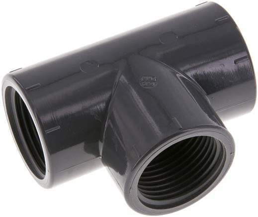 Raccord en T Rp1'' Pvc-u EN 1452-3 16bar (224.8psi)