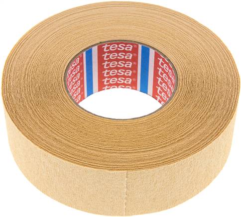 Crepe Afplaktape Voor Krommingen 50mm/50m