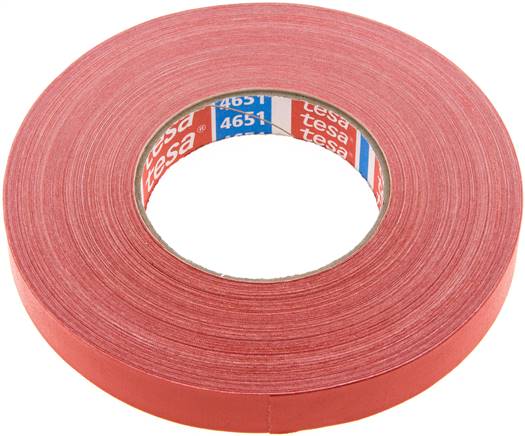 Cinta adhesiva industrial 19mm/50m Rojo