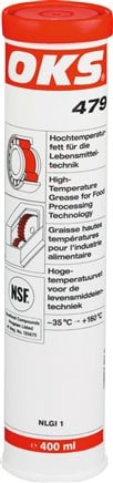 Grasa de alta temperatura para la industria alimentaria 400ml OKS 479