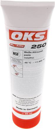 Weiße Allround-Paste metallfrei 80ml OKS 250