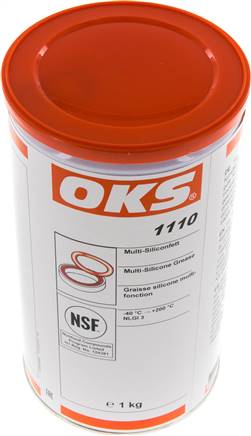 Multi-Silikonfett Lebensmittelindustrie 1kg OKS 1110