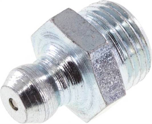 Straight Grease Nipple Steel R 1/8 inch DIN 71412