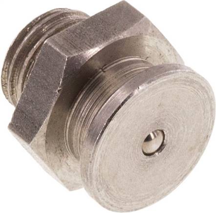 Flat Grease Nipple 16mm Head Stainless Steel M12 DIN 3404