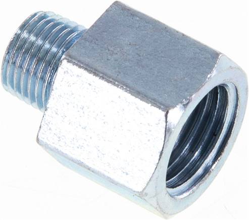 Steel Male R 1/8 inch/Female Rp 1/4 inch Adapter 18mm