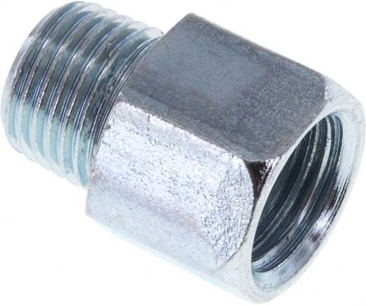 Steel Male/Female M10x1 Grease Nipple Extension 14mm