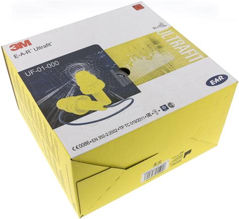 Ear Plugs 50 Pairs Dispenser Box 32dB