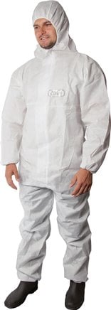 Disposable Overalls Size L 4-ply SMMS 60g/m2