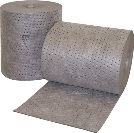 Hojas absorbentes de aceite perforadas 0,48 x 44 m (2 rollos)