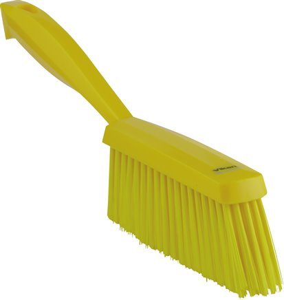 Industrial Hand Brush Food Industry Fine Dirt 35cm Yellow