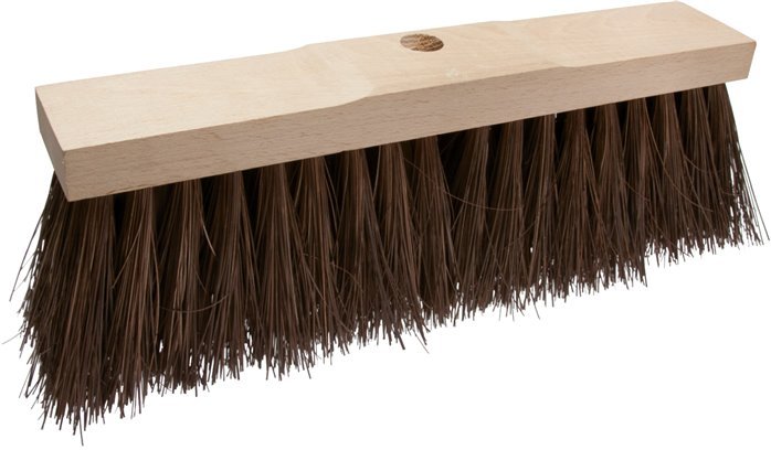 Street Broom 400mm Coarse Dirt 24mm Handle Hole