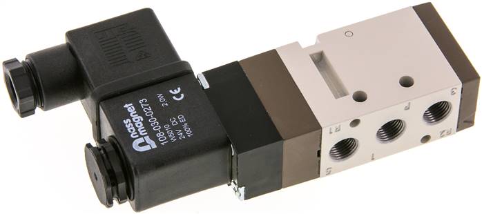 válvula solenoide 5/2 G1/8'' 115V AC 1.5-10bar/21.0-140psi YPC