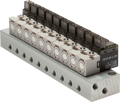 Manifold 6-Stations YPC YSV10 en YSV11