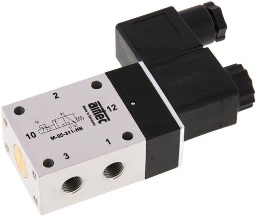 válvula de solenoide 3/2 G1/8'' NO 115V AC 3-10bar/42-140psi Airtec