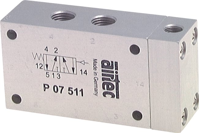 válvula piloto de aire 5/2 G1/4'' ATEX 1,5-10bar/21,0-140psi Airtec