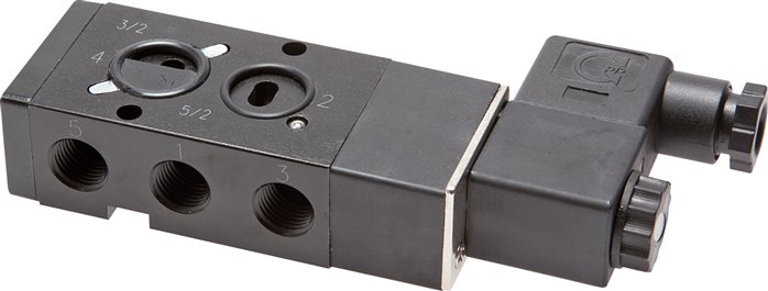 válvula de solenoide NAMUR 3/2 y 5/2 G1/4'' 24V AC 1.5-8bar/21.0-112psi E.MC