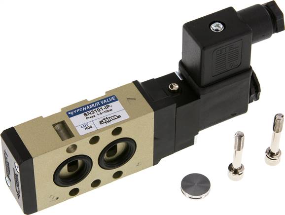 5/2 G1/4'' NAMUR Solenoid Valve 12V DC 1.5-10bar/21.0-140psi YPC