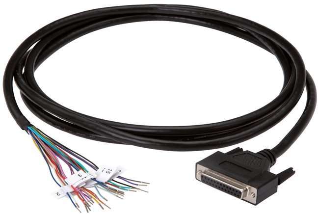 44-pin Connection Cable D-Sub 14 to 20 Stations 10M Airtec RE46