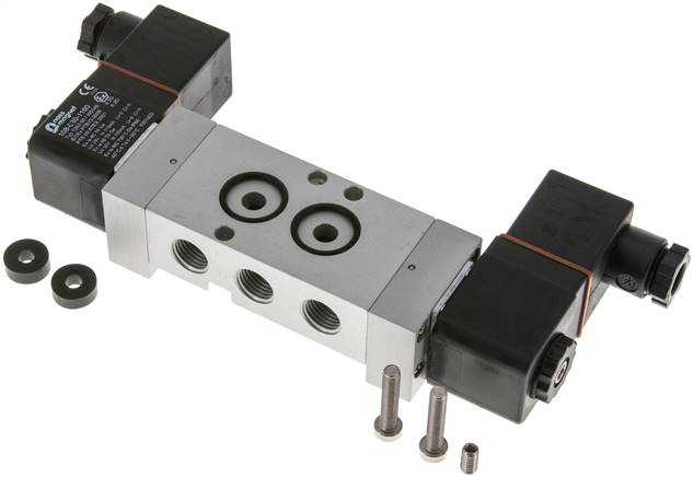 5/2 G1/4'' Válvula de solenoide biestable NAMUR 24V DC ATEX 2-10bar/28-140psi Airtec