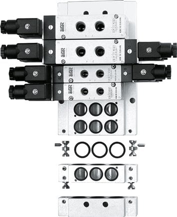 End Plate with One Valve Seat for Airtec KM09