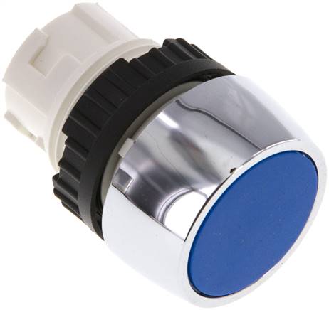 Actuator Opzetstuk 22mm Drukknop Blauw