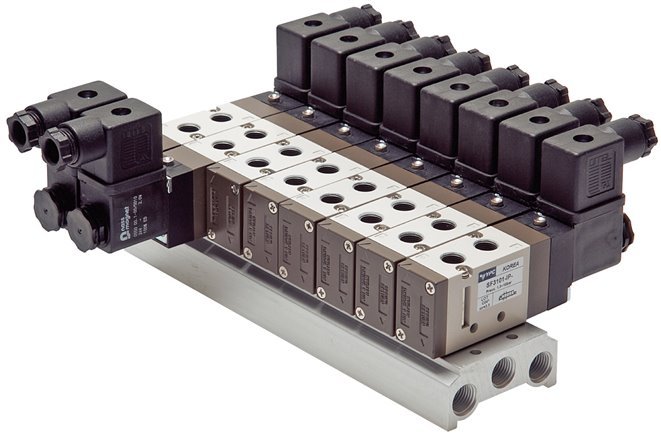 Manifold 10-Stations YPC SF3000 5/2 5/3-weg