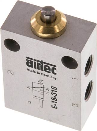 3/2 G1/8'' Universal Stem Valve 0-12bar/0-168psi Airtec