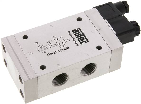 3/2 G1/2'' (G1/8'') Magnetventil Externe Vorsteuerung 115V AC 0-10bar/0-140psi Airtec