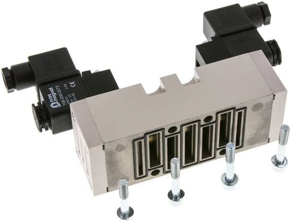 5/2 ISO 5599-2 Electroválvula biestable 24V DC 1.5-10bar/21.0-140psi YPC