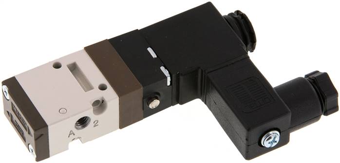 3/2 M5 NO Válvula Solenoide 12V DC 1.5-10bar/21.0-140psi YPC