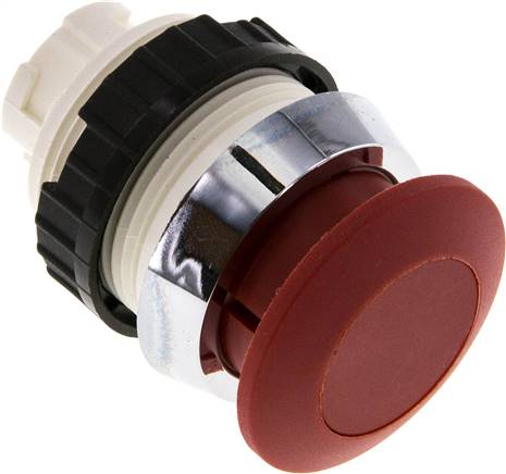 Actuator Attachment 30mm Palm Button Red