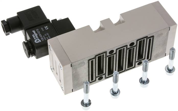 5/2 ISO 5599-2 Electroválvula 24V AC 1.5-10bar/21.0-140psi YPC