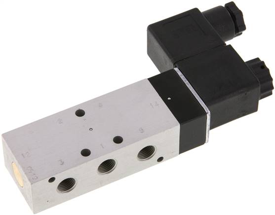 válvula solenoide 5/2 G1/8'' 115V AC 3-10bar/42-140psi Airtec