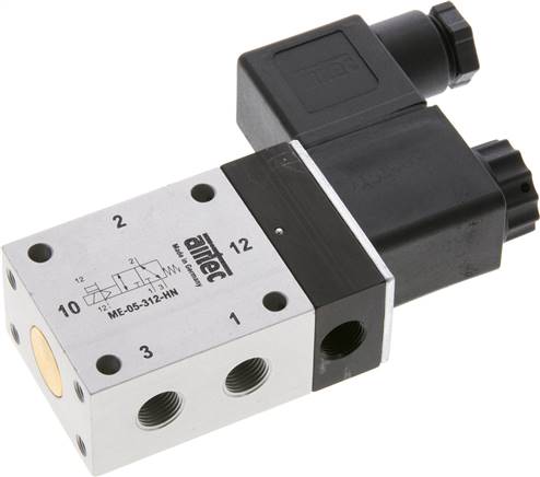 3/2 G1/8'' Magnetventil Externe Vorsteuerung 230V AC -0,95-10bar/-13,2-140psi Airtec