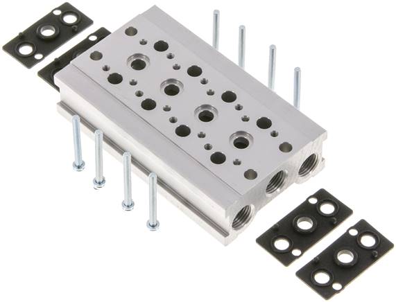 Collecteur 4 stations YPC SF1000 5/2 5/3 voies