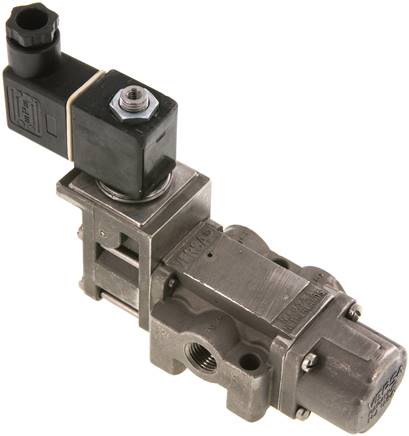 válvula solenoide 3/2 G1/4'' Acero inoxidable 24V DC 2-12bar/28-168psi