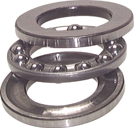 Thrust Ball Bearing 10x26x11mm DIN 711 Flat Resting Surface