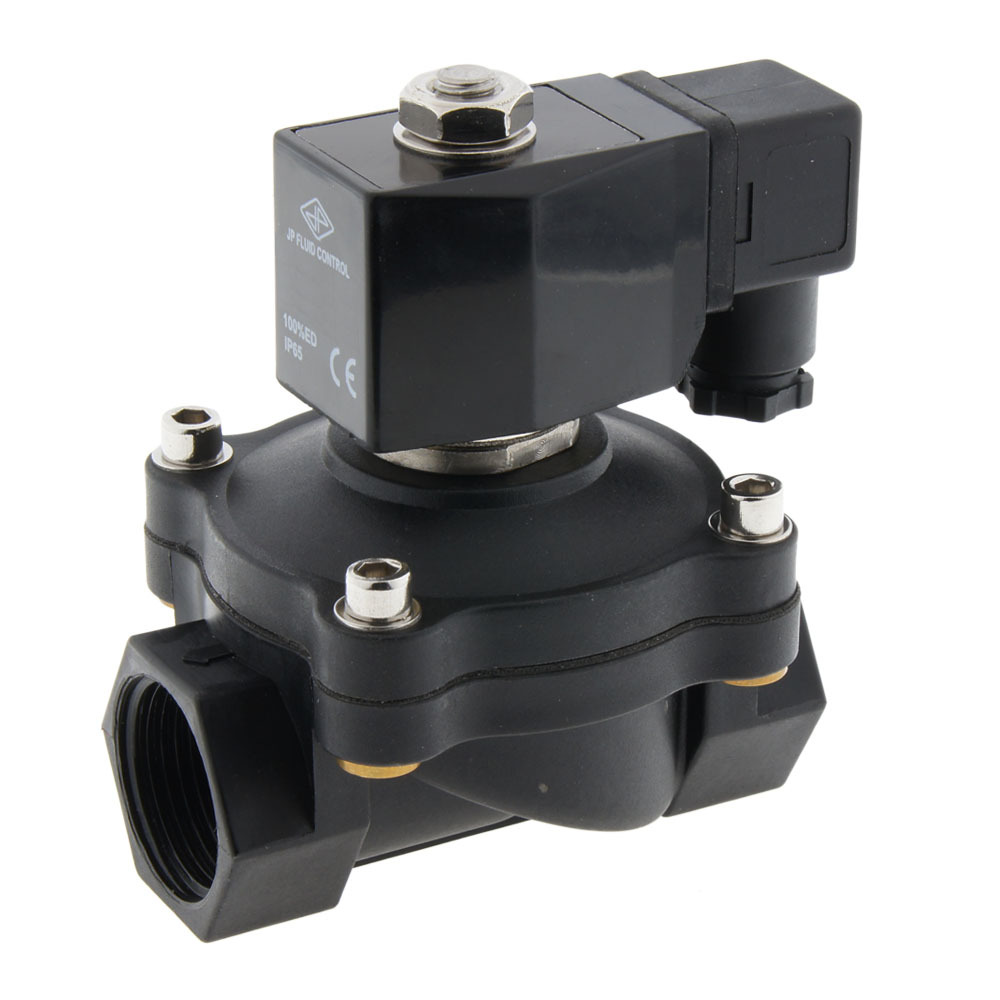 Solenoid Valve DF-SA 1'' Nylon FKM 0-bar (without coil)