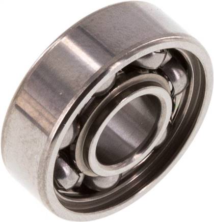 Deep Groove Ball Bearing 7x19x6mm DIN 625 Open