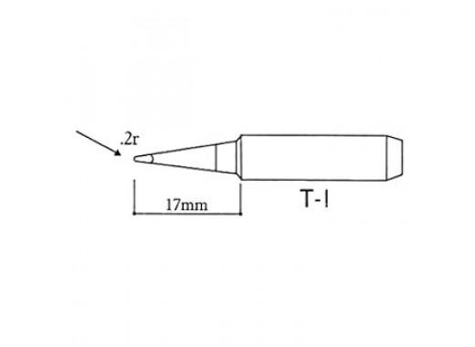 0,4 mm ronde Soldeerpunt Aoyue