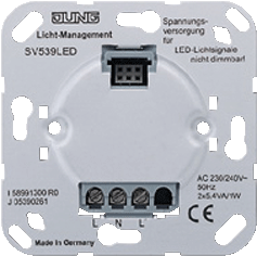 Jung Universal Power Supply Insert 0.01A | SV539LED