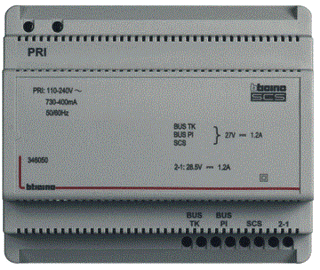 Fuente de alimentación universal Legrand Bticino 110/240V 1.2A | BT346050