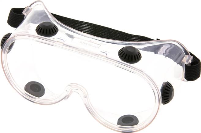 Lunettes à vision complète Respiration indirecte Anti-buée Peuvent être portées par-dessus des lunettes [2 pièces].