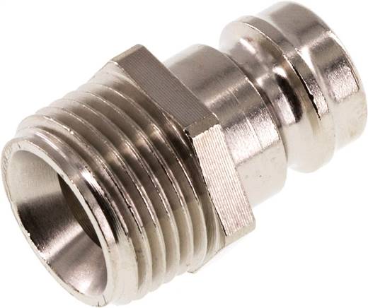 Messing DN 9 Tempereerkoppeling Insteeknippel G 3/8 inch Buitendraad [5 Stuks]