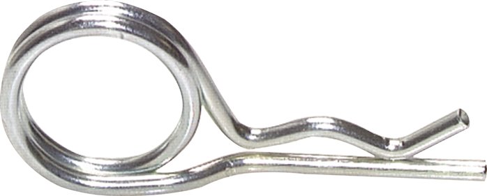 Coupleur de sablage 3 mm Clip de sécurité DIN 11024 [10 Pièces].