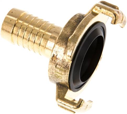 16 mm (5/8'') Hose Barb GEKA Garden Hose Brass Coupling [2 Pieces]