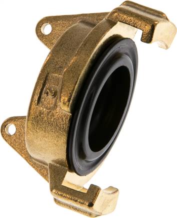 Brass End Cap for GEKA Garden Hose Coupling [2 Pieces]