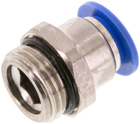 Raccord enfichable 12mm x G1/2'' avec filetage mâle laiton/PA 66 NBR [2 pièces].