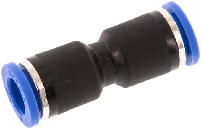 Raccord enfichable 8mm PA 66 NBR [2 Pièces].