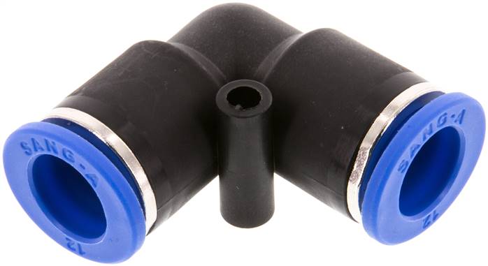 12mm 90deg Elbow Push-in Fitting PA 66 NBR [2 Pieces]